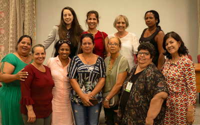Group photo at Natalia's conference