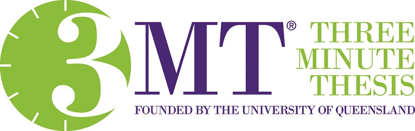 Three Minute Thesis. Founded by the University of Queensland