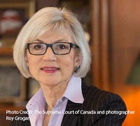 Beverly McLachlin photo credit: The supreme court of Canada and Roy Grogan