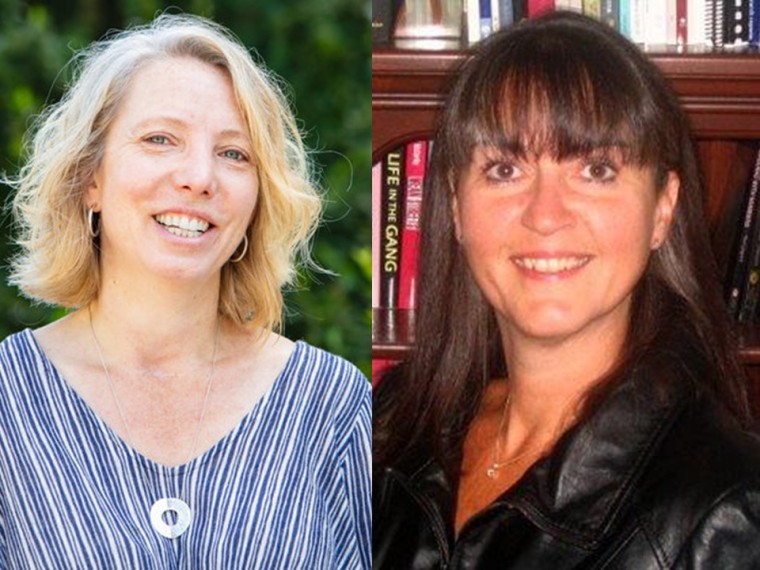 Dr. Robin Roth (left) and Dr. Myrna Dawson (right)