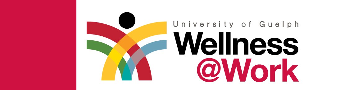 University of Guelph Wellness at work logo
