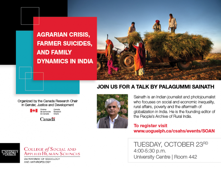 Agrarian Crisis, Farmer Suicides, and Family Dynamics in India.
